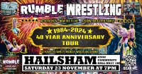 Rumble Wrestling's 40th Anniversary Tour comes to Hailsham